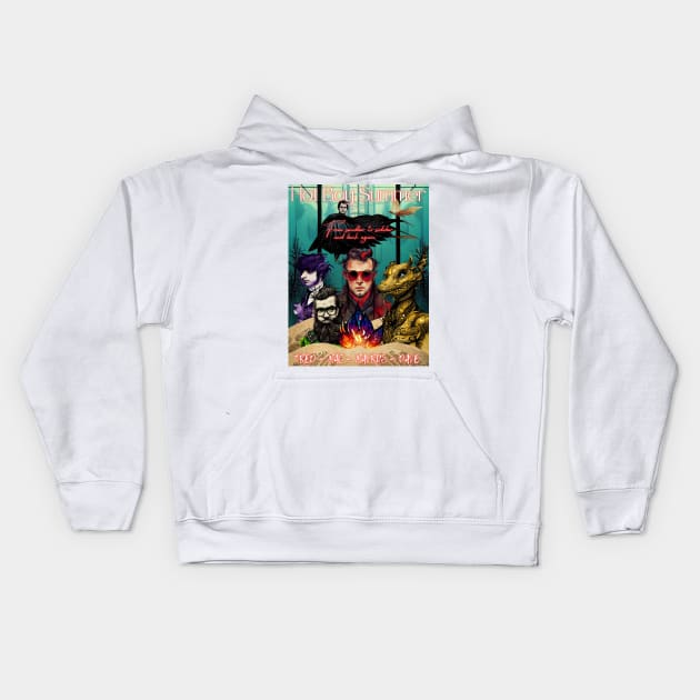 From Sandbar to Sidebar and back again Kids Hoodie by MegBliss